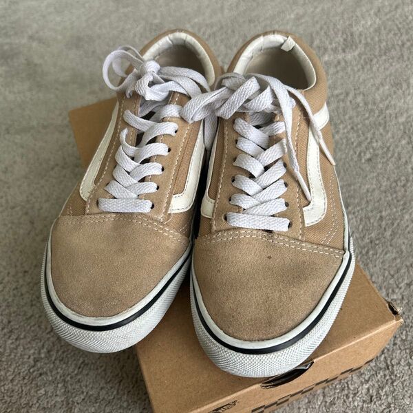 VANS バンズ ベージュ オールドスクール old skool 23cm