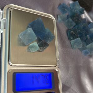 天然石 高品質 ブルーフローライト 原石
