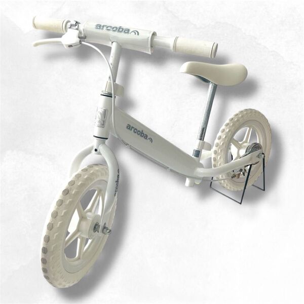 アルコバarcoba Kick Bike キックバイク 12インチ ペダルなし白 ホワイト キッズバイク バランスバイク 自転車