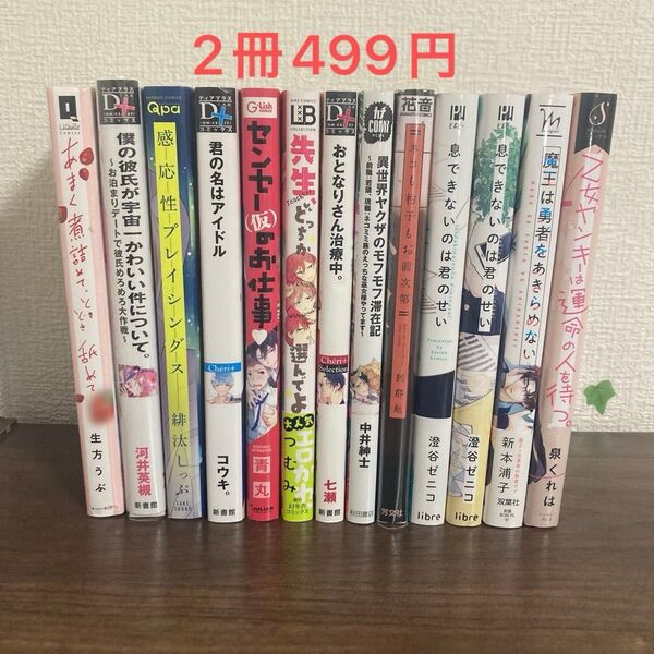 BL漫画まとめ売り 13冊 コミック 即購入不可!!