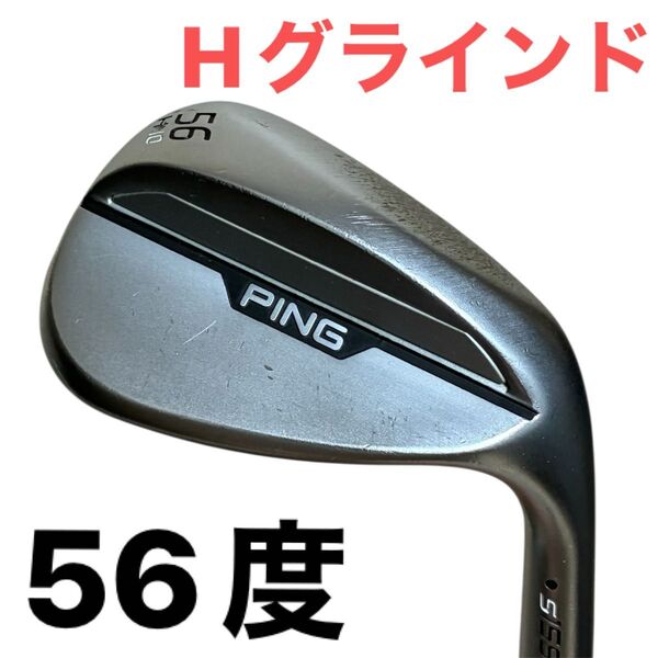 ピン s159 ウェッジ 56 10 Hグラインド ダイナミックゴールド ハーフムーンソール