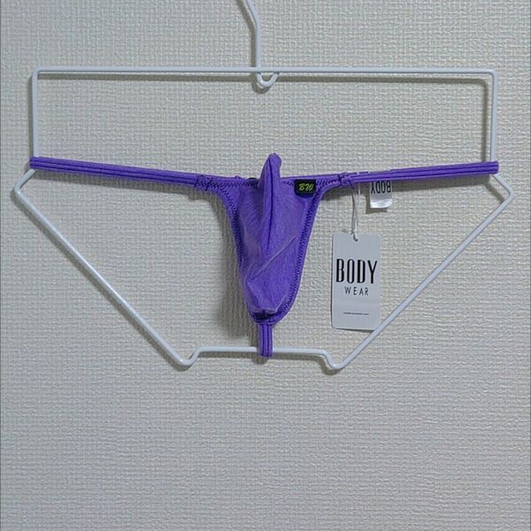 BODYWEAR インディゴデニム調上向きTフロントG ストリング(3006211)パープル