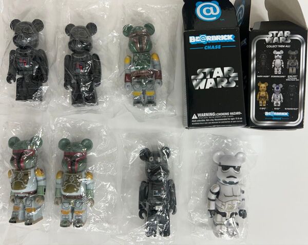 be@rbrick Chase スターウォーズ シークレット ノーマル ダースベイダー ボバフェット ストームトルーパー