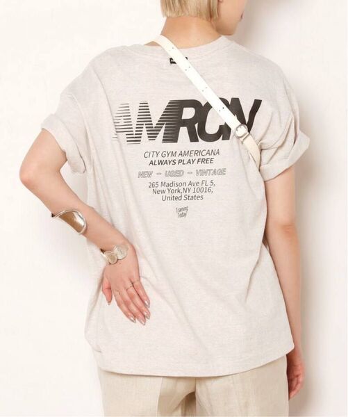 【AMERICANA/アメリカーナ】CITY GYM AMERICANA Tシャツ