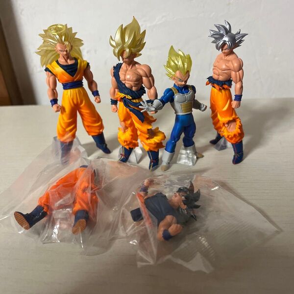 ドラゴンボール hg 孫悟空 songoku edition ベジータ 超サイヤ人3 超サイヤ人 身勝手の極意 未開封 まとめ売り