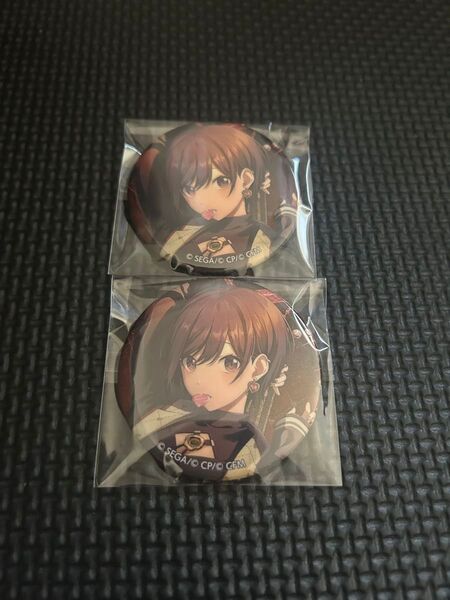 プロセカ 缶バッジ グリ缶 東雲絵名 2点まとめ売り