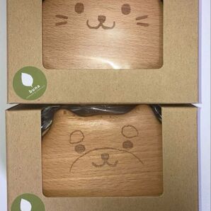 buna ブナ アニマルウッド お弁当箱 ランチ 300ml セット