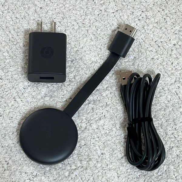 Google Chromecast 第3世代 チャコール GA00439-JP