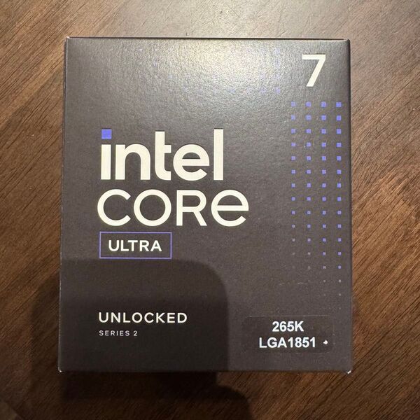 【動作確認済】Intel Core Ultra 7 265K CPU