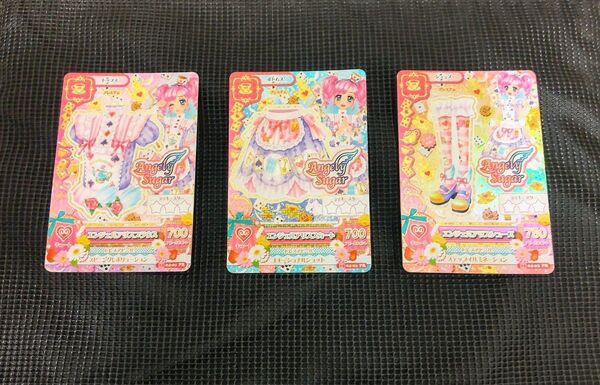 アイカツ カード プレミアム キュート エンジェルアリス 3点セット エンジェリーシュガー
