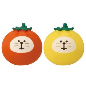 新品☆コンコンブル おやさい猫だるま ミニとまとセット