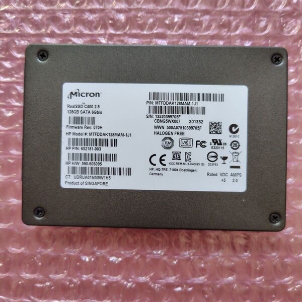 Micron 128GB SSD