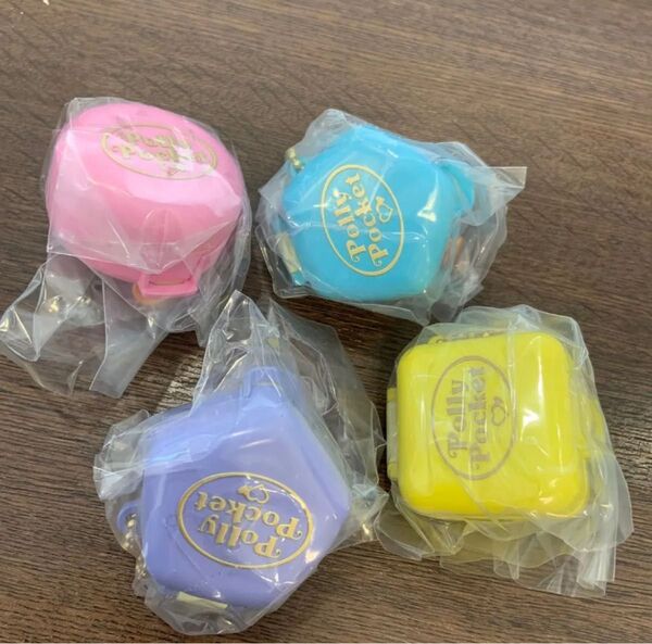 ポーリーポケット Polly Pocket ミニチュアチャーム 全4種 ガチャ