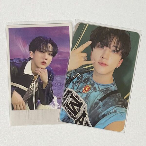 straykids スキズ トレカ チャンビン 樂star ポラロイド nemo 2枚セット 匿名発送 即日発送