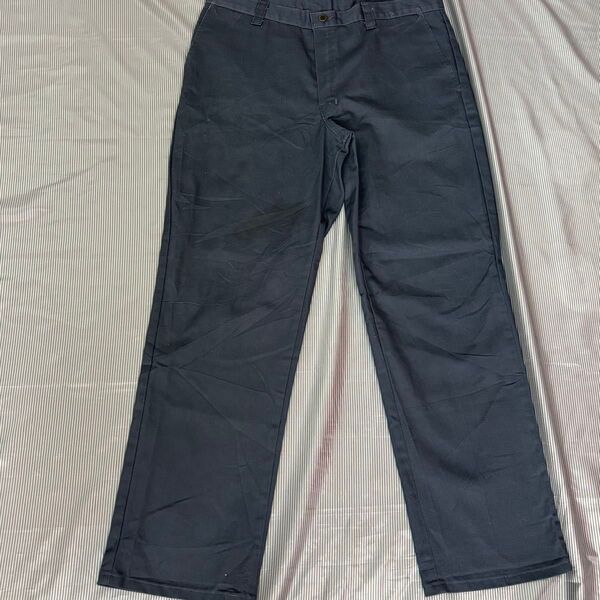 【DJ33】Dickiesワークパンツ ゴールデンサイズW36L32 USA古着