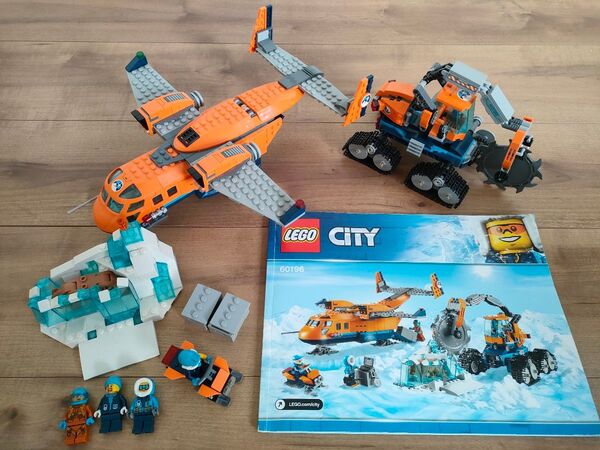 LEGO レゴシティ 北極輸送ヘリコプターと作業車 レゴ 60196 CITY ホビー