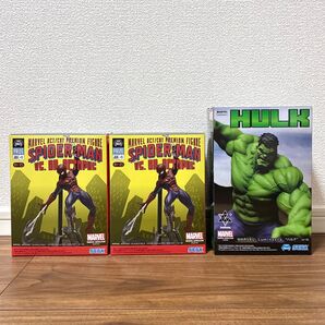 ★未開封★ MARVEL スパイダーマン&ハルク フィギュア【3点セット】まとめ売り