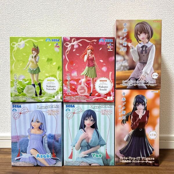 ★未開封★ 美少女フィギュア【6点セット】まとめ売り ※箱潰れあり
