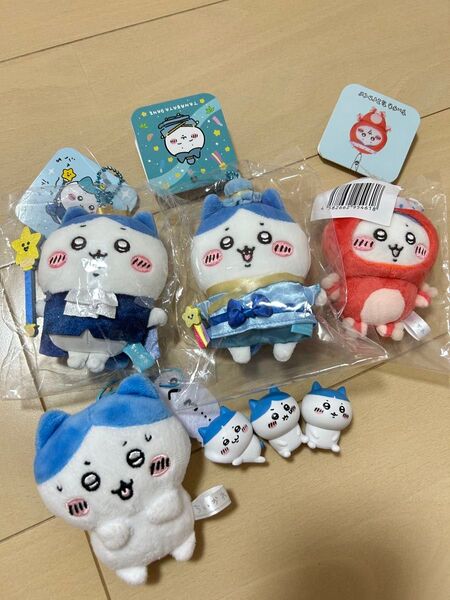 ちいかわ ハチワレ マスコット ぬいぐるみキーチェーン