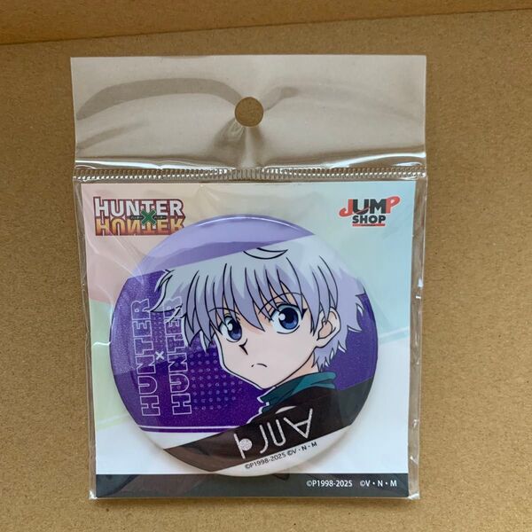 HUNTER×HUNTER グリッター 缶バッジ キルア ハンターハンター