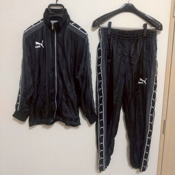 PUMA ヴィンテージ ウインドブレーカー セットアップ 上下セット M