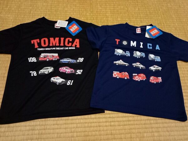 トミカ 半袖Tシャツ 2枚セット 120cm 新品未使用