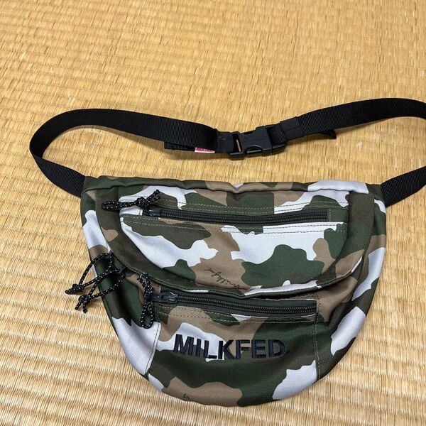 MILKFED. ウエストポーチ 迷彩柄 バッグ
