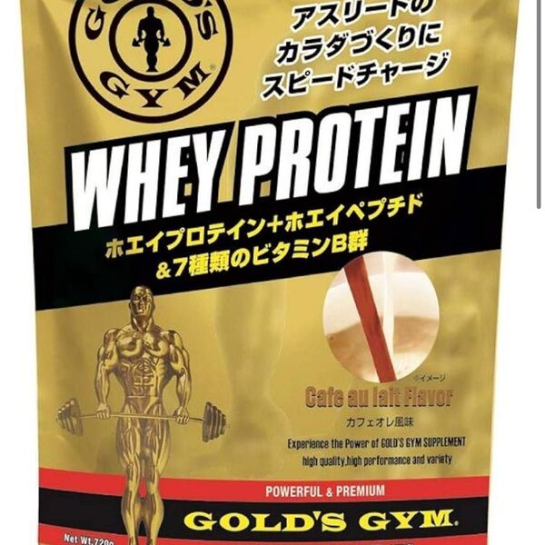 ゴールドジム(GOLD'S GYM) ホエイプロテイン カフェオレ風味 1,500g