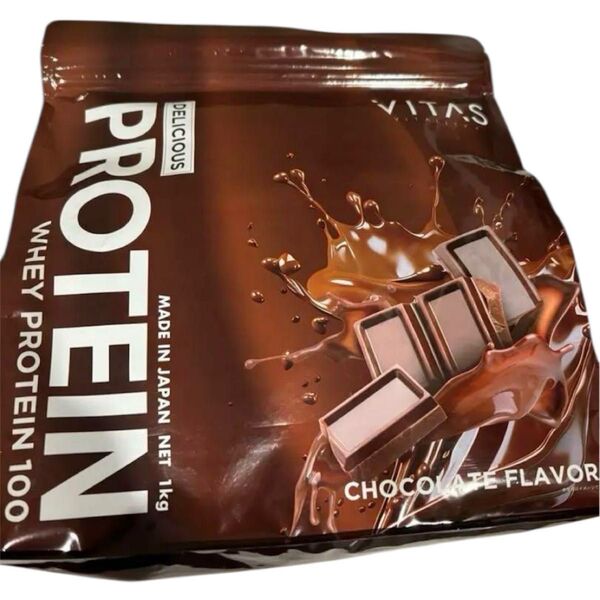 VITAS (バイタス) ホエイ プロテイン 100 チョコレート風味 WPCプロテイン 国内製造 1kg
