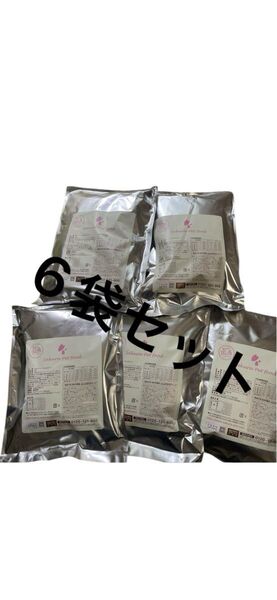 さくらペットフード 半生タイプ800g(100g×8パック入り) 6袋セット