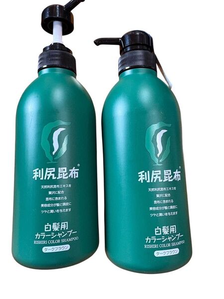 利尻昆布 利尻カラーシャンプー 2本