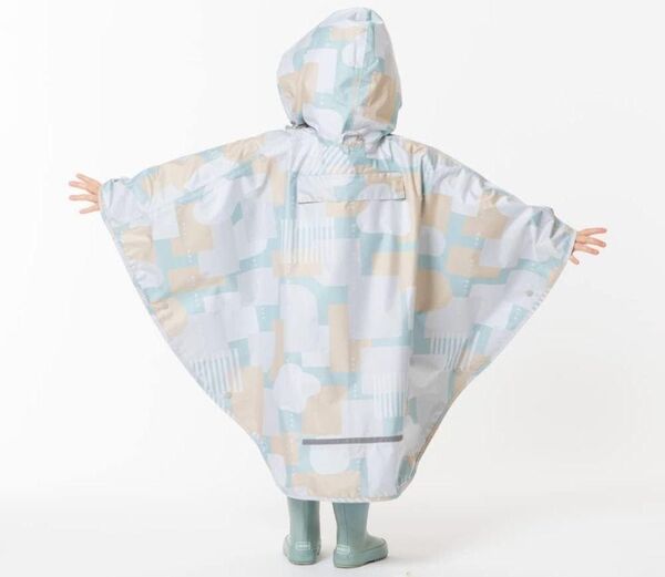 レインポンチョ for kids キッズ amaoto カッパ レインコート