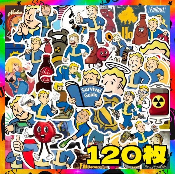 【新品】Fallout Vault boy フォールアウト ヌカコーラ シール ステッカー まとめ売り
