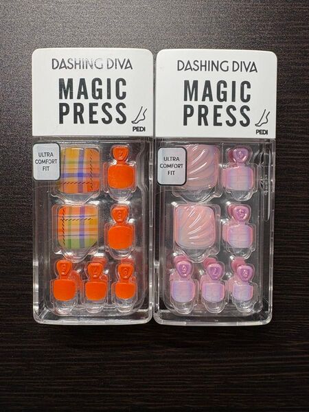 【2個セット フット 足】DASHING DIVA ダッシングディバ マジックプレス ペディキュア