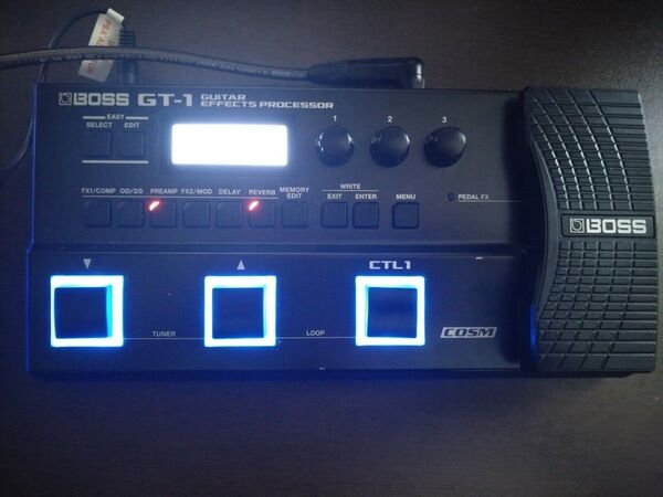 BOSS GT-1 ギター用マルチエフェクター