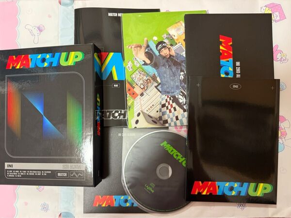 INI 2ndアルバム MATCH UP FC限定MATCH ver.