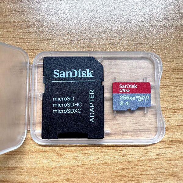 SanDisk Ultra 256GB microSDXCカード SDSQUA4
