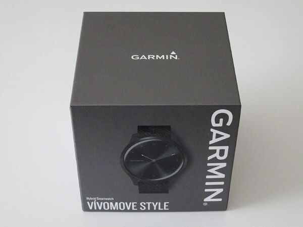 【新品】GARMIN vivomove Style (Black Pepper/Slate)