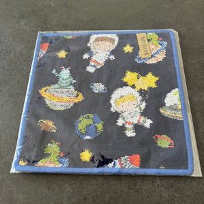 【FEILER】新品未使用 フェイラー タオルハンカチ 宇宙 ネイビー フェイラータオルハンカチ