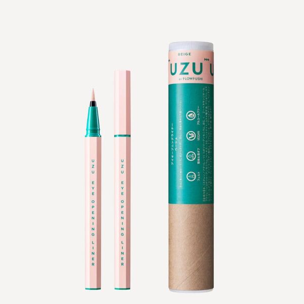 UZU BY FLOWFUSHI アイオープニングライナー ベージュ