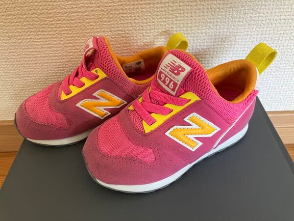New Balance 996 ピンク スリッポン 14cm