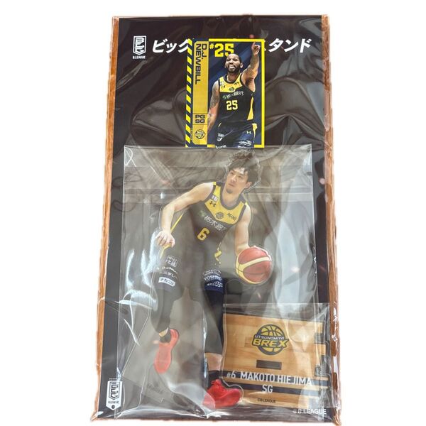 GIGO B.LEAGUE 宇都宮ブレックス 比江島慎 BIGアクリルスタンド D.J.ニュービル選手カード付き