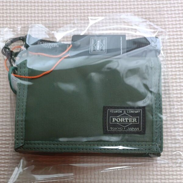 PORTER CAPSULE ポーター カプセル ウォレット 品番:555-06439 三つ折り財布 カーキ