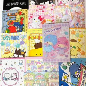 いちご新聞 50周年 カード ウエハース キティ ポムポムプリン バッドばつ丸