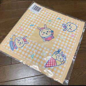 ちいかわ クレープくじ うさぎ ハンカチ タオル