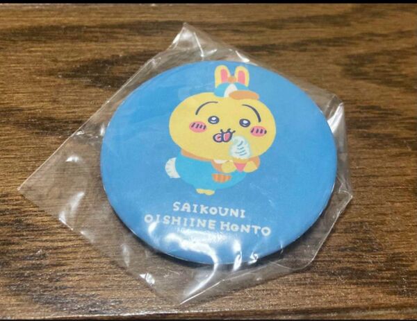 ちいかわ ワクワクゆうえんち 缶バッジ うさぎ