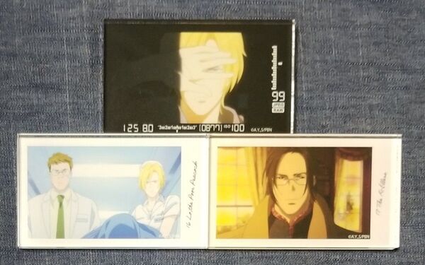 BANANA FISH バナナフィッシュ アクリルブロック アッシュ ブランカ