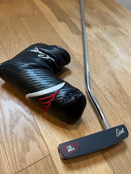 Edel Golf イーデル ブリックパター 黒 THE BRICK 34インチ ヘッドカバーセット