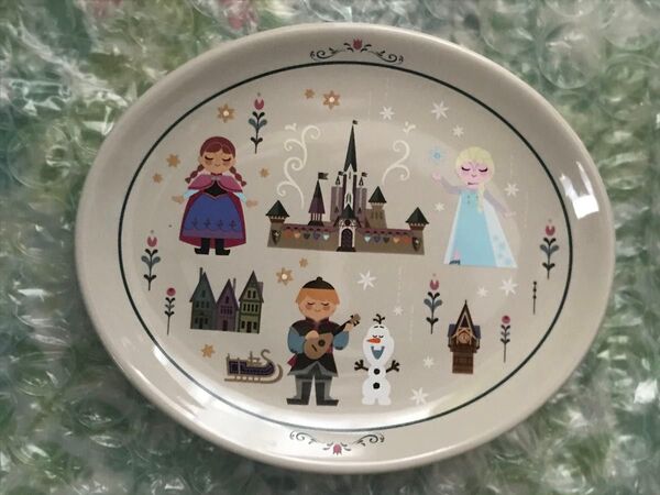 ディズニー スーベニア プレート 皿 ファンタジースプリングス プリンセス アナと雪の女王 アナ雪 エルサ アナ