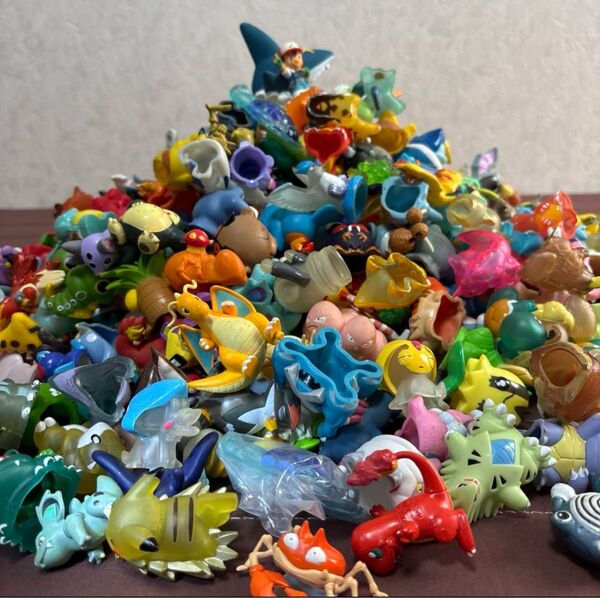 ポケモン ポケットモンスター 指人形 ポケモンキッズ モンコレ フィギュア 初期 クリア ミニフィギュア ソフビ ピカチュウ